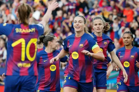 "دستة أهداف".. سيدات برشلونة يكتسحن ريال مدريد في دوري أبطال أوروبا